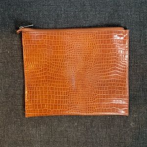 Faux Croc 13” laptop case